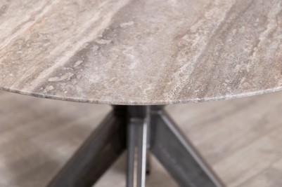 round-travertine-top-table-gunmetal-tank-trap-base